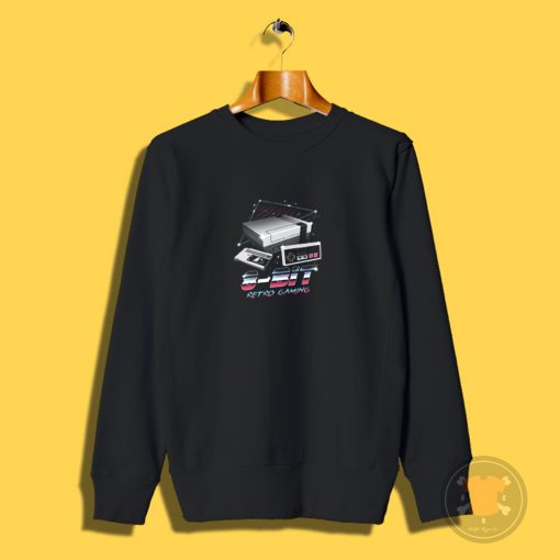 8 Bit Retro Gaming Sweatshirt