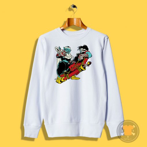 A Run The Jewels and Dragon Ball Z Sweatshirt