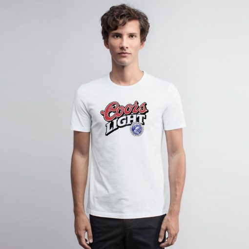 A Taste Horn Coors Light Beer T Shirt