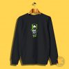 Abe Lincoln Irish Shamrock St. Patricks Day Themed Design Sweatshirt