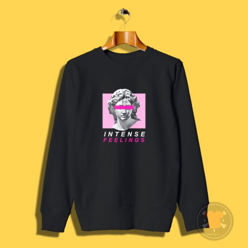 Aesthetic Vaporwave Intense Feelings Sweatshirt