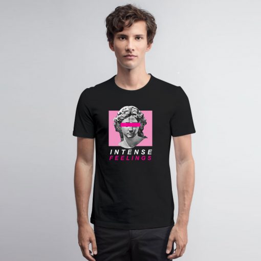 Aesthetic Vaporwave Intense Feelings T Shirt