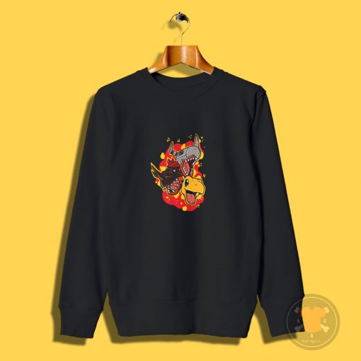 Agumon Evolution Digimon Sweatshirt