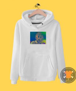 Albert Einstein Smoking Geeky Inventor Hoodie