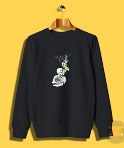 Albert Einstein The Cosmos Transformed Sweatshirt