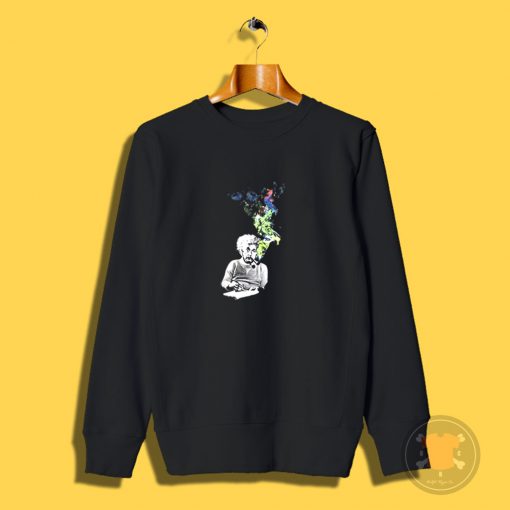 Albert Einstein The Cosmos Transformed Sweatshirt