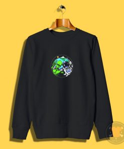 Alien Peace Sign Sweatshirt