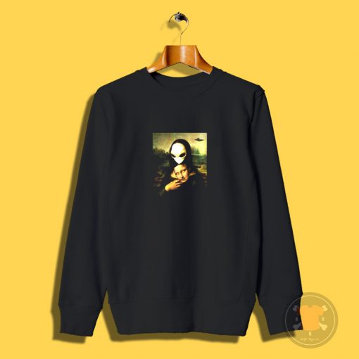 Alien monalisa Sweatshirt