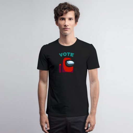 Among us impostor Vote suspect meme funny among game suss T Shirt