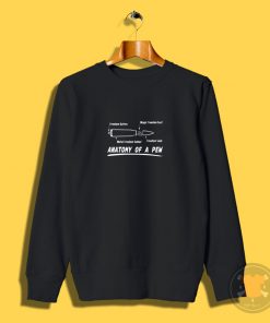 Anatomy Of A Pew Sweatshirt