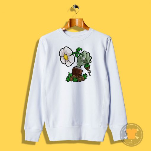 Apple Plant Vs Zombie Plant Sweatshirt