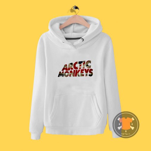 Arctic Monkey Uk Flag Hoodie