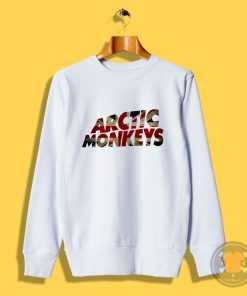 Arctic Monkey Uk Flag Sweatshirt