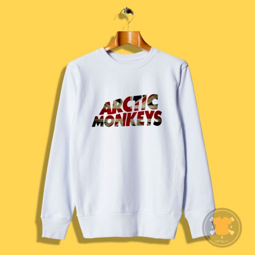 Arctic Monkey Uk Flag Sweatshirt