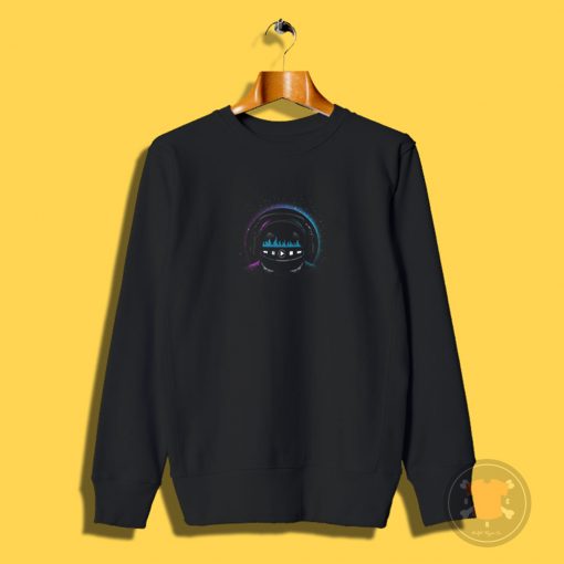 Astronaut music headphones Sweatshirt