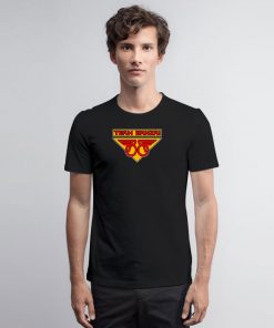 B. team wing logo T Shirt