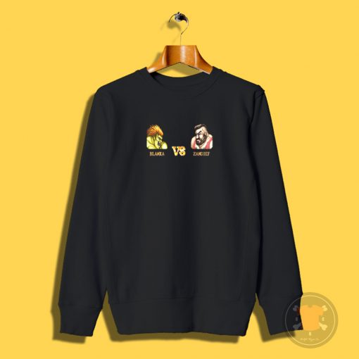 BLANKA VS ZANGIEF FIGHT Sweatshirt