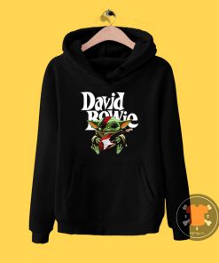 Baby Yoda Hug Guitar David Bowie Hoodie