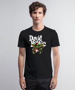 Baby Yoda Hug Guitar David Bowie T Shirt