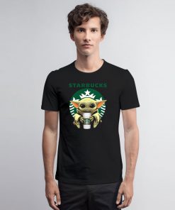 Baby Yoda Hug Starbucks T Shirt