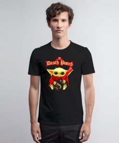 Baby Yoda hug guitar Five Finger Death Punch T Shirt