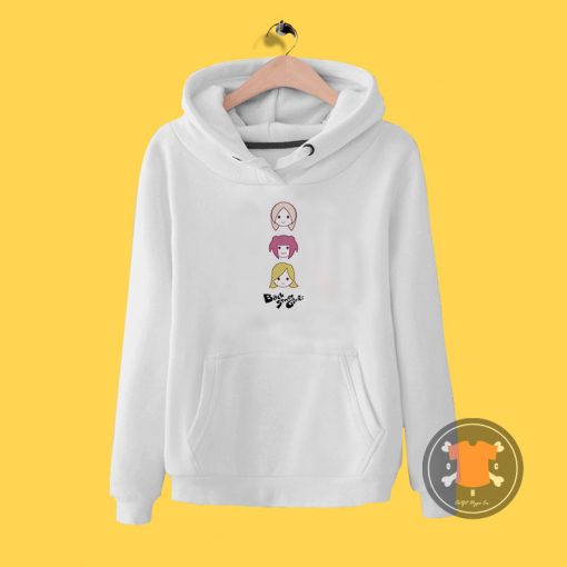 Back Street Idols white Hoodie