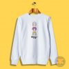 Back Street Idols white Sweatshirt