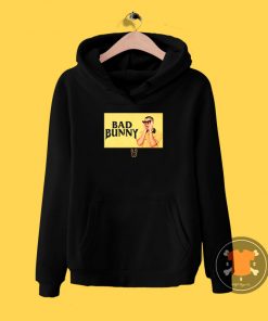 Bad Bunny Black and yellow Hoodie