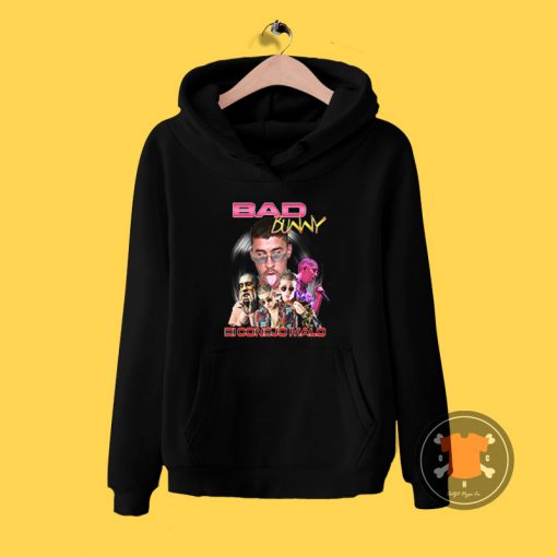 Bad Bunny El Conejo Malo 90s Hoodie