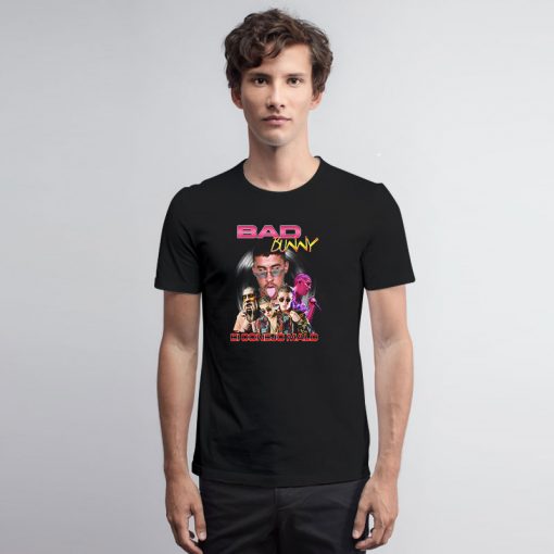 Bad Bunny El Conejo Malo 90s T Shirt