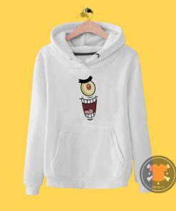 Bad Nickelodeon Plankton Face Hoodie