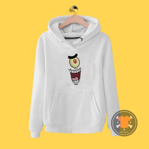 Bad Nickelodeon Plankton Face Hoodie