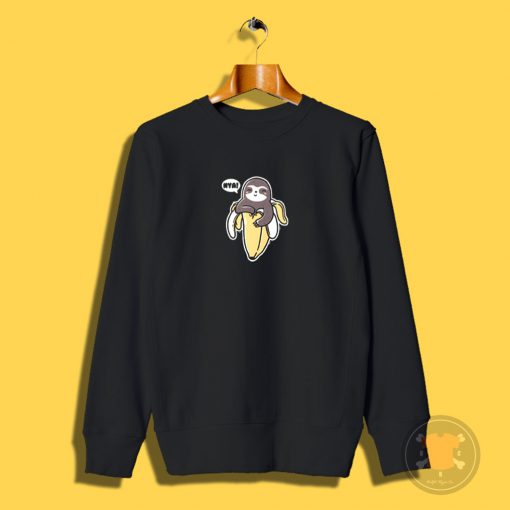 Bananya Sloth Sweatshirt