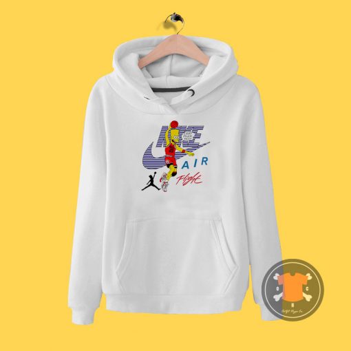 Bart Simpson Nike Air Flight Funny Hoodie