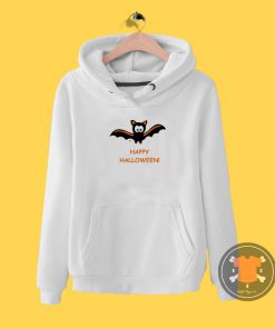 Bat Happy Halloween Moon Vampire Hoodie