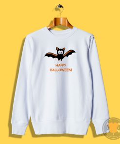 Bat Happy Halloween Moon Vampire Sweatshirt