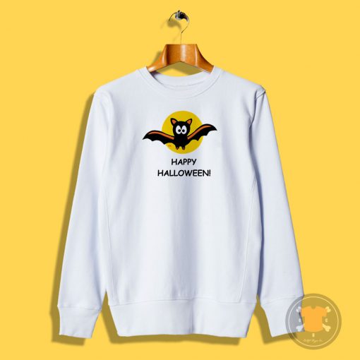 Bat Happy Halloween Party Sweatshirt