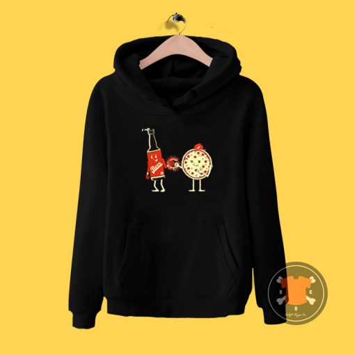 Beer Pizza Couple Best Friend Hoodie