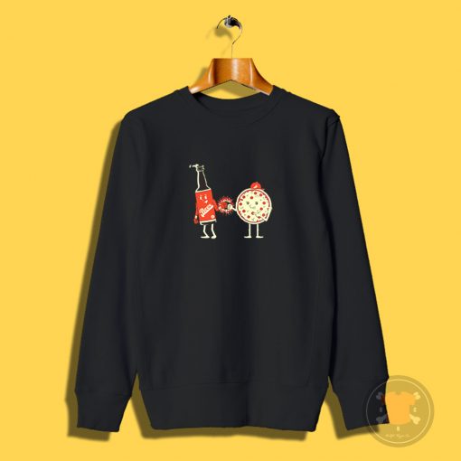 Beer Pizza Couple Best Friend Sweatshirt