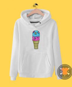 Bejeweled Ice Cream Cone Hoodie