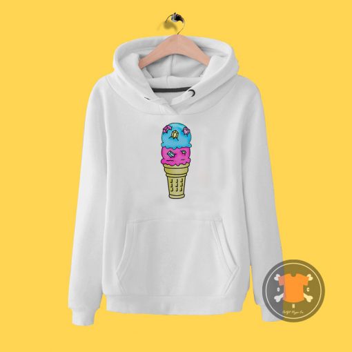 Bejeweled Ice Cream Cone Hoodie