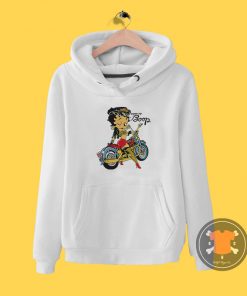 Betty Boop Biker Cartoon Hoodie