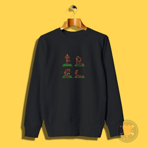 Bigfoot Yoga Sweatshirt