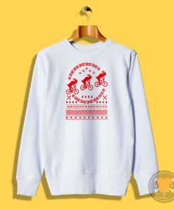 Bikes Ugly Christmas Sweatshirt