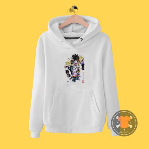 Bizarre Adventure Watercolor Hoodie