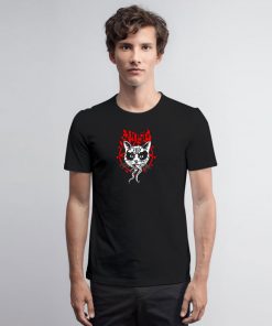 Black Metal Cat T Shirt