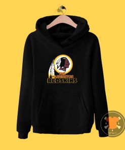 Black Washington Redskin Hoodie