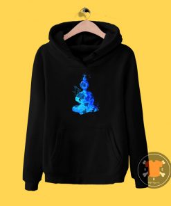 Blue Buddha Silhouette Hoodie