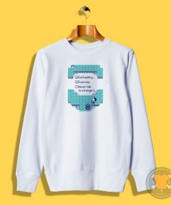 Blue Trainer Tips Sweatshirt