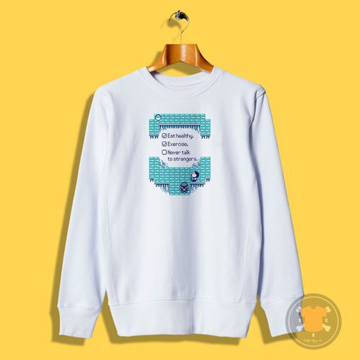 Blue Trainer Tips Sweatshirt